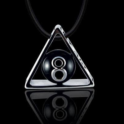 "Boss Man" Crazy 8 Pendant