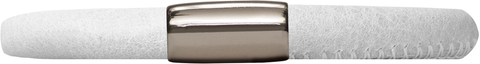 White Leather Bracelet - Endless Jewelry 12108