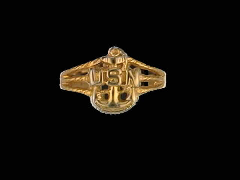 Ladies 14kt Chief Insignia Gold Ring