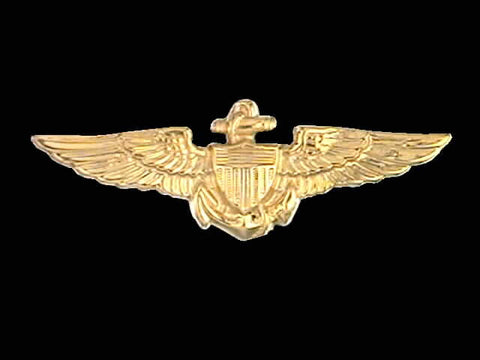 14kt Dress Aviator Wing Device
