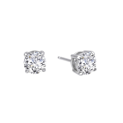 Round 1.5 Ctw Simulated Diamond Stud Earrings - Lafonn E0108CLP00
